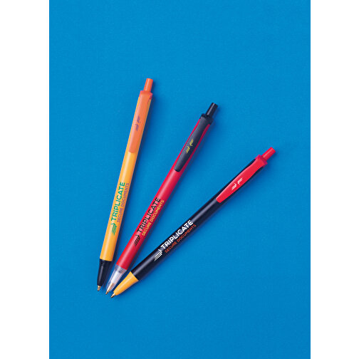 BIC® Clic Stic Kugelschreiber , BiC, rot, Kunststoff, 1,20cm x 14,00cm (Länge x Breite), Bild 4