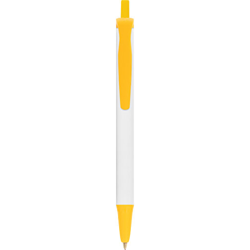 BIC® Clic Stic Kugelschreiber , BiC, gelb, Kunststoff, 1,20cm x 14,00cm (Länge x Breite), Bild 1