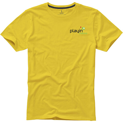Nanaimo T-Shirt Für Herren , gelb, Single jersey Strick 100% BCI Baumwolle, 160 g/m2, XS, , Bild 2