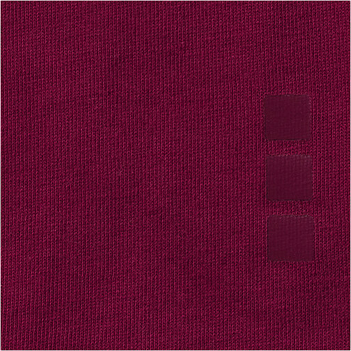 Nanaimo T-Shirt Für Herren , bordeaux, Single jersey Strick 100% BCI Baumwolle, 160 g/m2, S, , Bild 5