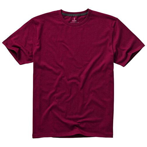 Nanaimo T-Shirt Für Herren , bordeaux, Single jersey Strick 100% BCI Baumwolle, 160 g/m2, M, , Bild 10