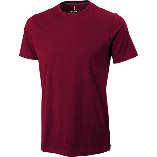 Nanaimo T-Shirt Für Herren , bordeaux, Single jersey Strick 100% BCI Baumwolle, 160 g/m2, L, , Bild 1