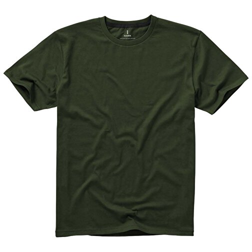 Nanaimo T-Shirt Für Herren , armeegrün, Single jersey Strick 100% BCI Baumwolle, 160 g/m2, S, , Bild 9