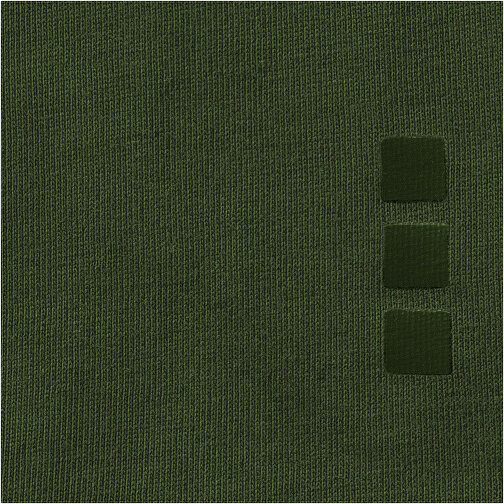 Nanaimo T-Shirt Für Herren , armeegrün, Single jersey Strick 100% BCI Baumwolle, 160 g/m2, L, , Bild 5