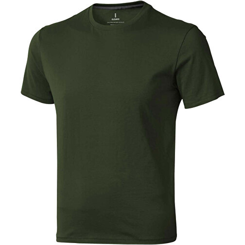 Nanaimo T-Shirt Für Herren , armeegrün, Single jersey Strick 100% BCI Baumwolle, 160 g/m2, XL, , Bild 1
