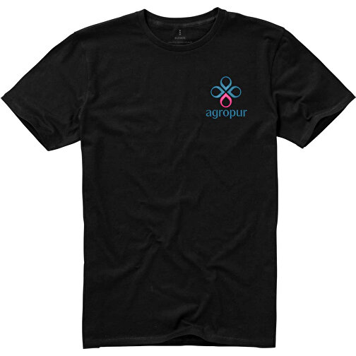 Nanaimo T-Shirt Für Herren , schwarz, Single jersey Strick 100% BCI Baumwolle, 160 g/m2, XS, , Bild 4