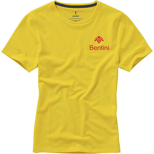 Nanaimo – T-Shirt Für Damen , gelb, Single jersey Strick 100% BCI Baumwolle, 160 g/m2, S, , Bild 2