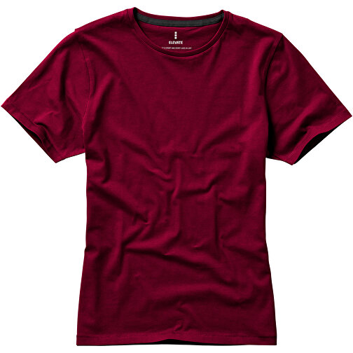 Nanaimo – T-Shirt Für Damen , bordeaux, Single jersey Strick 100% BCI Baumwolle, 160 g/m2, XS, , Bild 10