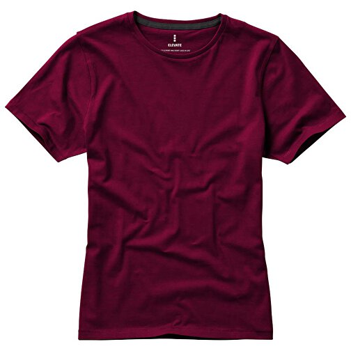 Nanaimo – T-Shirt Für Damen , bordeaux, Single jersey Strick 100% BCI Baumwolle, 160 g/m2, M, , Bild 27