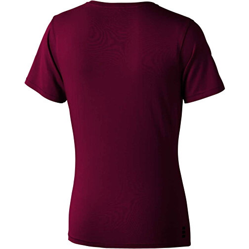 Nanaimo – T-Shirt Für Damen , bordeaux, Single jersey Strick 100% BCI Baumwolle, 160 g/m2, XL, , Bild 8
