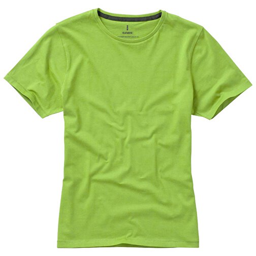 Nanaimo – T-Shirt Für Damen , apfelgrün, Single jersey Strick 100% BCI Baumwolle, 160 g/m2, XS, , Bild 9