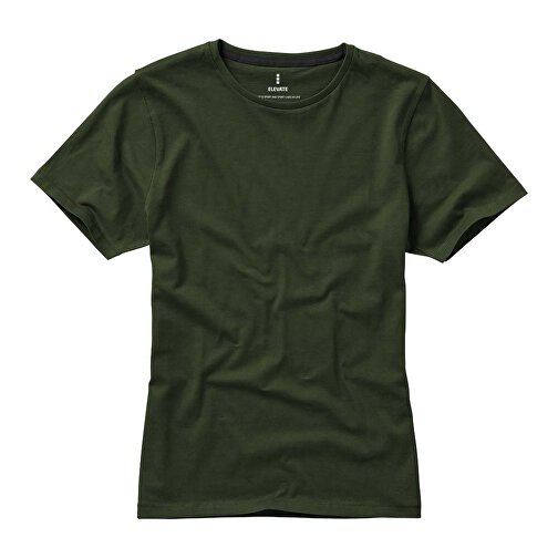 Nanaimo – T-Shirt Für Damen , armeegrün, Single jersey Strick 100% BCI Baumwolle, 160 g/m2, XS, , Bild 12