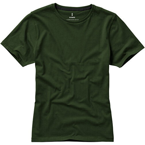 Nanaimo – T-Shirt Für Damen , armeegrün, Single jersey Strick 100% BCI Baumwolle, 160 g/m2, S, , Bild 14