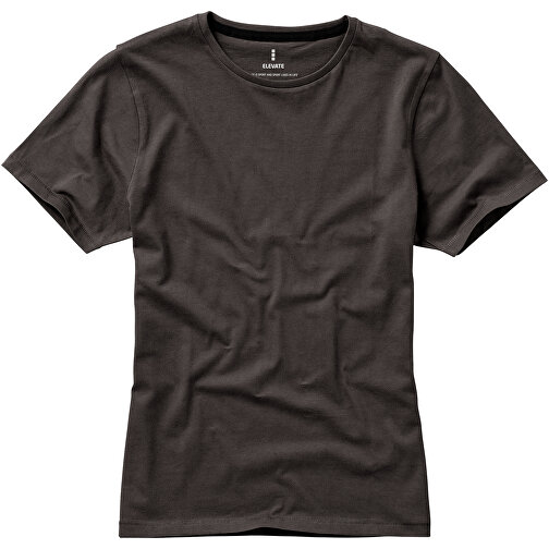 Nanaimo – T-Shirt Für Damen , anthrazit, Single jersey Strick 100% BCI Baumwolle, 160 g/m2, XS, , Bild 20