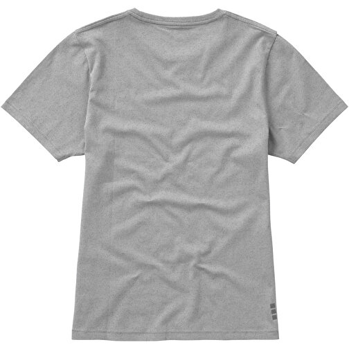 Nanaimo – T-Shirt Für Damen , grau meliert, Single jersey Strick 90% Baumwolle, 10% Viskose, 160 g/m2, L, , Bild 17