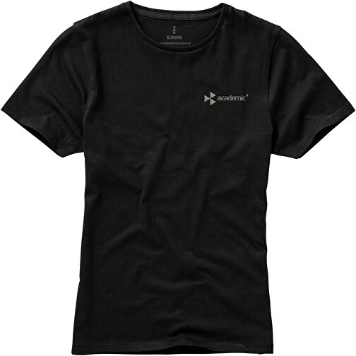 Nanaimo – T-Shirt Für Damen , schwarz, Single jersey Strick 100% BCI Baumwolle, 160 g/m2, XS, , Bild 4