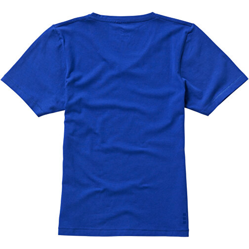 Kawartha T-Shirt Für Damen Mit V-Ausschnitt , Green Concept, blau, Single jersey Strick 95% Bio Baumwolle, 5% Elastan, 200 g/m2, XS, , Bild 8