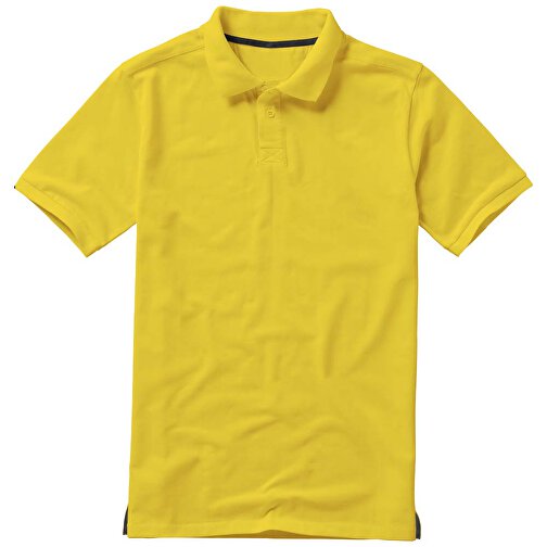 Calgary Poloshirt Für Herren , gelb, Piqué Strick 100% BCI Baumwolle, 200 g/m2, XS, , Bild 9