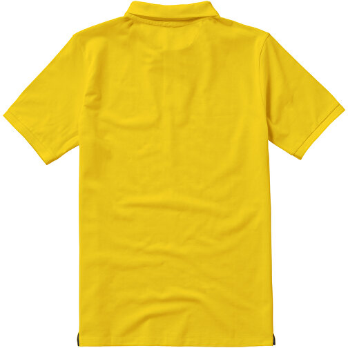 Calgary Poloshirt Für Herren , gelb, Piqué Strick 100% BCI Baumwolle, 200 g/m2, S, , Bild 8