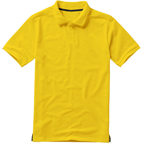 Calgary Poloshirt Für Herren , gelb, Piqué Strick 100% BCI Baumwolle, 200 g/m2, S, , Bild 10