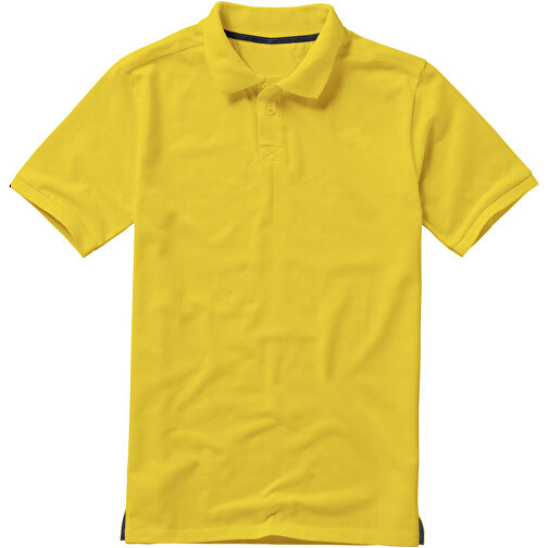 Calgary Poloshirt Für Herren , gelb, Piqué Strick 100% BCI Baumwolle, 200 g/m2, XXXL, , Bild 2