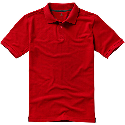 Calgary Poloshirt Für Herren , rot, Piqué Strick 100% BCI Baumwolle, 200 g/m2, XS, , Bild 25