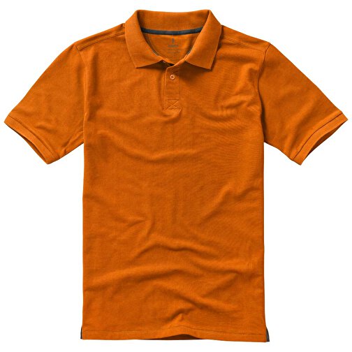 Calgary Poloshirt Für Herren , orange, Piqué Strick 100% BCI Baumwolle, 200 g/m2, XS, , Bild 7