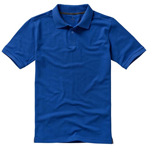 Calgary Poloshirt Für Herren , blau, Piqué Strick 100% BCI Baumwolle, 200 g/m2, XS, , Bild 9