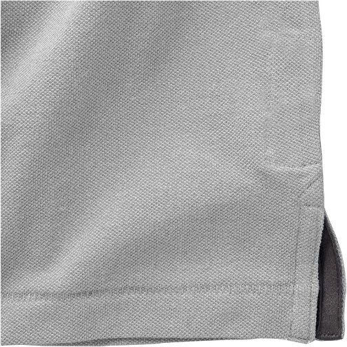 Calgary Poloshirt Für Herren , grau meliert, Piqué Strick 90% Baumwolle, 10% Viskose, 200 g/m2, L, , Bild 7