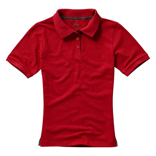 Calgary Poloshirt Für Damen , rot, Piqué Strick  Baumwolle, 200 g/m2, XS, , Bild 8