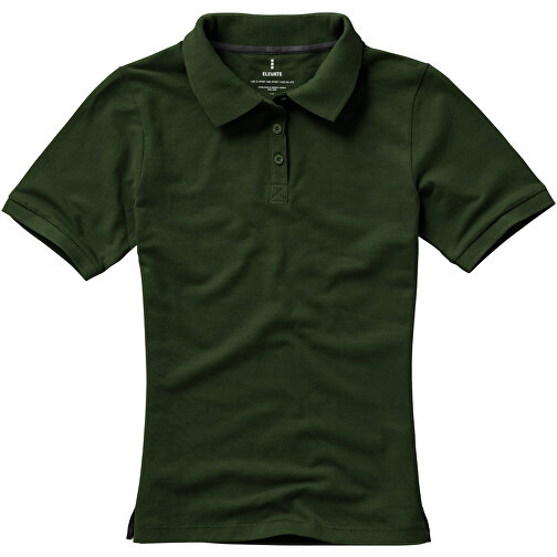Calgary Poloshirt Für Damen , armeegrün, Piqué Strick  Baumwolle, 200 g/m2, XL, , Bild 12