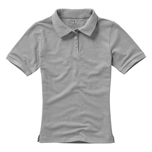 Calgary Poloshirt Für Damen , grau meliert, Piqué Strick 90% Baumwolle, 10% Viskose, 200 g/m2, S, , Bild 17