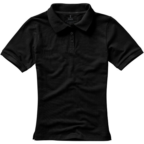Calgary Poloshirt Für Damen , schwarz, Piqué Strick  Baumwolle, 200 g/m2, XS, , Bild 12