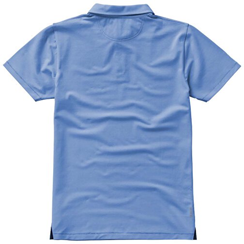 Markham Stretch Poloshirt Für Herren , hellblau, Double Pique Strick 5% Elastan, 95% BCI Baumwolle, 200 g/m2, M, , Bild 9