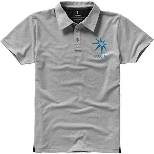 Polo stretch manches courtes pour hommes Markham, Image 4