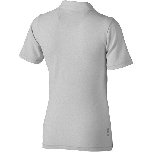 Markham Stretch Poloshirt Für Damen , grau meliert, Double Pique Strick 85% Baumwolle, 10% Viskose, 5% Elastan, 200 g/m2, S, , Bild 8