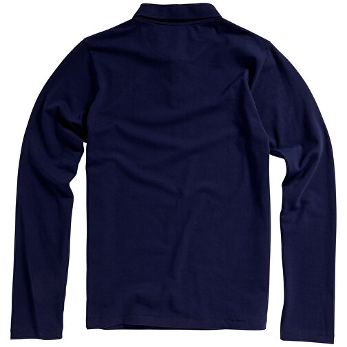 Oakville Langarm Poloshirt Für Herren , navy, Piqué Strick 100% BCI Baumwolle, 200 g/m2, XS, , Bild 19
