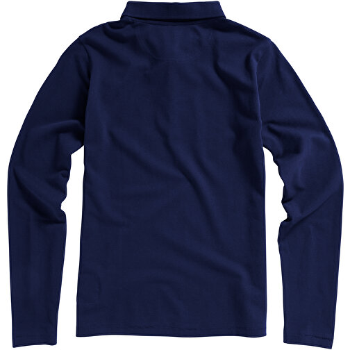 Oakville Langarm Poloshirt Für Damen , navy, Piqué Strick 100% BCI Baumwolle, 200 g/m2, XL, , Bild 21