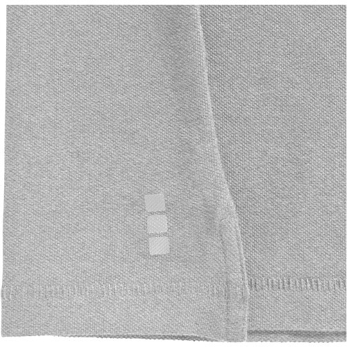 Oakville Langarm Poloshirt Für Damen , grau meliert, Piqué Strick 90% Baumwolle, 10% Viskose, 200 g/m2, L, , Bild 5