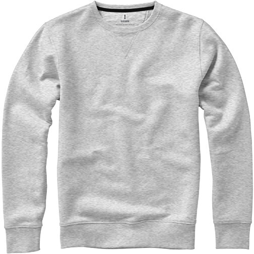 Surrey Sweatshirt Mit Rundhalsausschnitt Unisex , grau meliert, Strick 82% Baumwolle, 10% Viskose, 8% Polyester, 300 g/m2, XS, , Bild 5