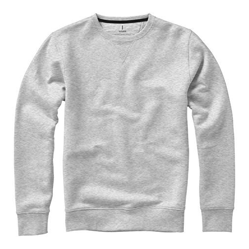 Surrey Sweatshirt Mit Rundhalsausschnitt Unisex , grau meliert, Strick 82% Baumwolle, 10% Viskose, 8% Polyester, 300 g/m2, XXS, , Bild 11