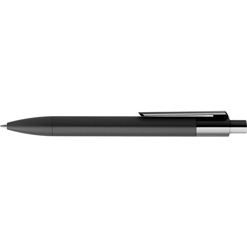 Prodir DS4 Soft Touch PRR Push Kugelschreiber , Prodir, schwarz, Kunststoff, 14,10cm x 1,40cm (Länge x Breite), Bild 5