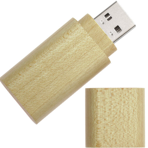 USB-Stick Smart 16GB , Promo Effects MB , bambus MB , 16 GB , bambus MB , 3 - 10 MB/s MB , 5,80cm x 1,20cm x 2,20cm (Länge x Höhe x Breite), Bild 1