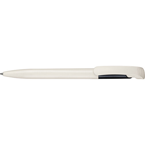 Kugelschreiber BIO-PEN , Ritter-Pen, topaz-grau, Cellulose-Kunststoff ABS, 14,80cm (Länge), Bild 3