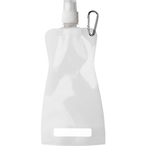 Trinkflasche Aus Kunststoff Bailey , weiß, PE, PP, PA, 26,50cm x 3,10cm x 11,90cm (Länge x Höhe x Breite), Bild 1