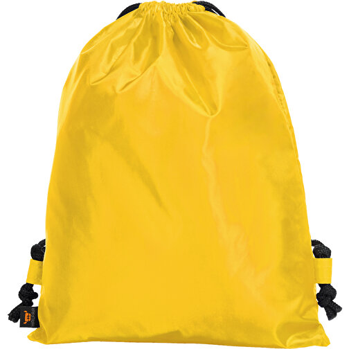 Taftrucksack SPORT , Halfar, gelb, Polyester 210d, 42,00cm x 33,00cm (Höhe x Breite), Bild 1