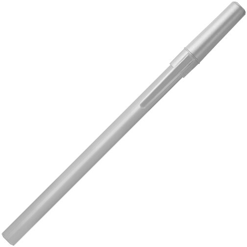 BIC® Round Stic® Kugelschreiber , BiC, metallgrau, Kunststoff, 1,20cm x 15,00cm (Länge x Breite), Bild 2