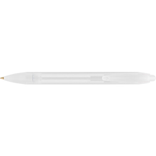 BIC® Wide Body™ Kugelschreiber , BiC, gefr. weiß, Kunststoff, 1,50cm x 14,20cm (Länge x Breite), Bild 3