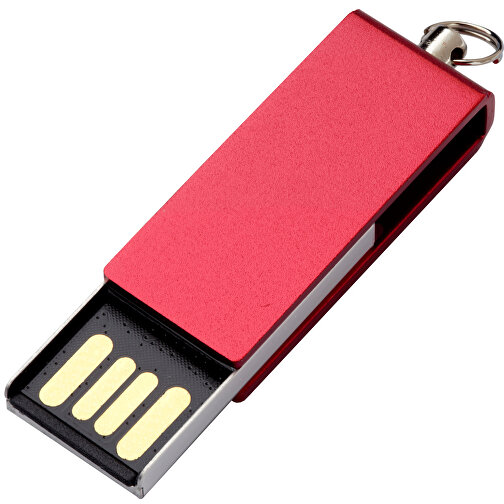 USB-Stick REVERSE 3.0 32GB , Promo Effects MB , rot MB , 32 GB , Kunststoff/Metall MB , 10 - 45 MB/s MB , 3,20cm x 0,60cm x 1,20cm (Länge x Höhe x Breite), Bild 2