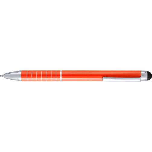 Kugelschreiber Pointer Minox , orange, Aluminium, 12,50cm (Breite), Bild 3